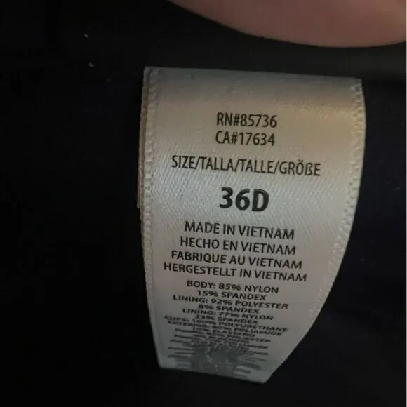 Coco Reef Navy Blue Bikini Top - Picture 3 of 4